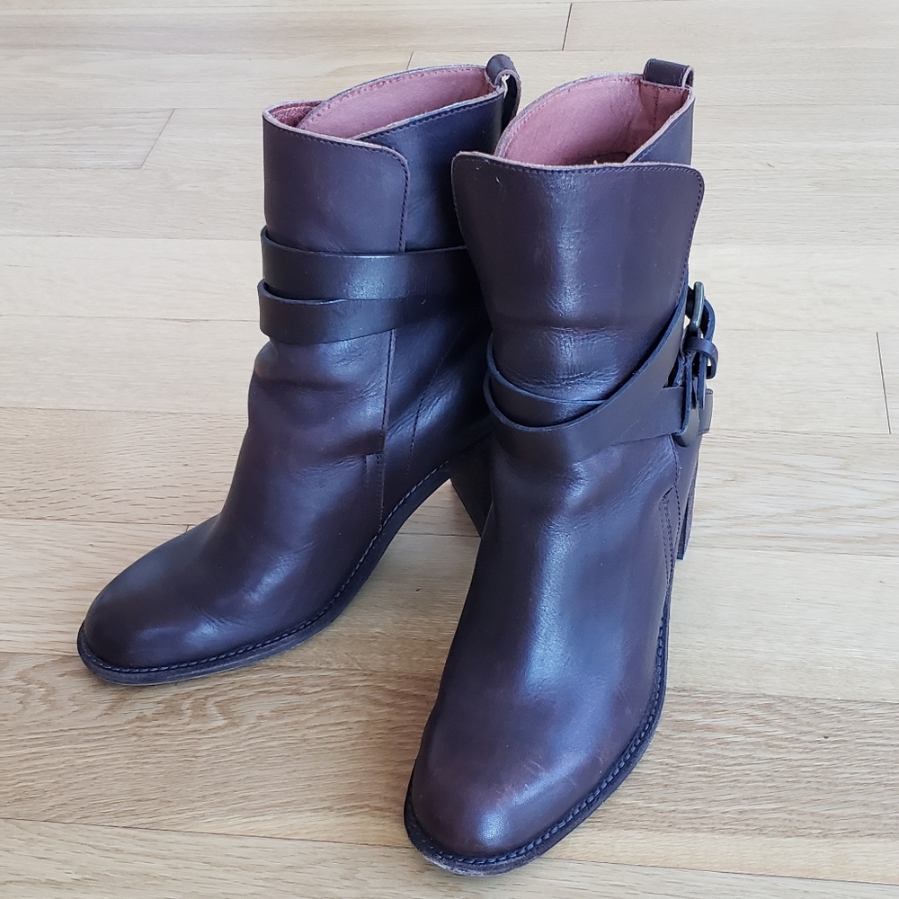 See by Chloe Women's Janis Heeled Leather Boots